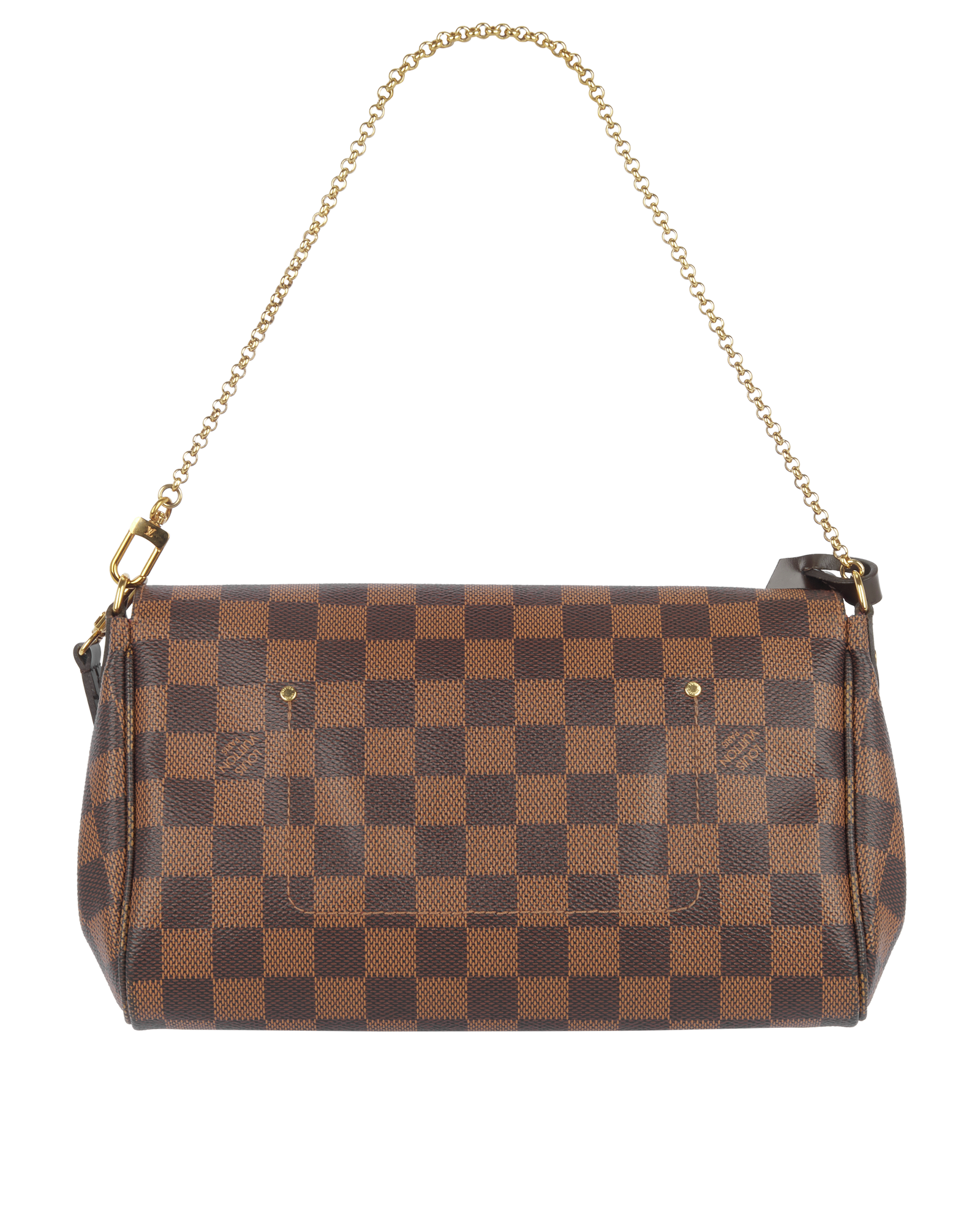 Favourite MM, &pound;750, Handbags, Brown, Canvas, Back view